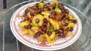 Macroni chana chaat