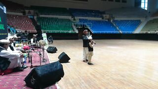 Blind boy Singing Song in Islamabad festival