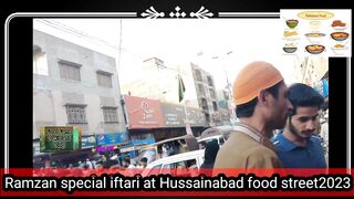 Iftar special at Hussainabad Food Street Karachi||Pakistani food