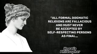 The great Hypatia philosopher quotes.