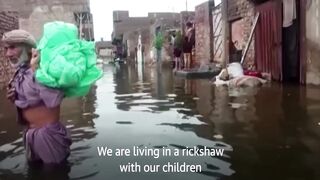 Pakistan is suffering extensive flooding after unusually heavy monsoon rains lashed large parts of the country.