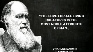 Charles darwin beautiful taughts fir successfull life.