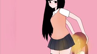 MMD Girl Farting animation